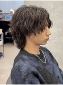 メンズウルフ/縦落ち/ツイストスパイラル