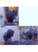 軽めウルフカット