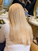 ロンド シャルム 吉祥寺(Lond charme) ブリーチホワイトグレージュダブルカラーレイヤー前髪顔周り