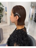 銀箔タイトアレンジ