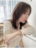 顔周りレイヤーカット小顔ハッシュカットナチュラルウルフカット