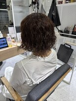 バイエイト(X８)&nbsp;ボブプードルパーマby沼尾