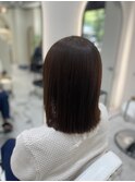 汗をかいても崩れにくいストレートへ♪YURI/博多髪質改善