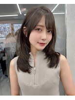 ロール 博多(Role)&nbsp;レイヤーカット/透明感カラー/ブリーチなし/暗髪/