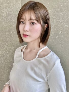 アンフィニー 仙台(ANFINI) 酸性ストレート仙台髪質改善縮毛矯正レイヤーカット韓国学割小顔