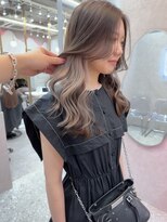 ロンドルピナス 小倉(Lond Lupinus) 黒髪カタログ/オリーブグレー/ココアベージュ/小顔に見せるヘア