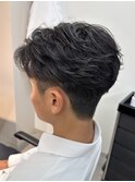 フェザーパーマ刈り上げフェザーショートビジネス千葉駅保立