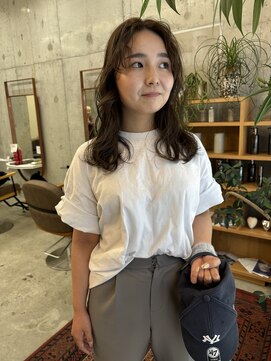 ノイ(noii) ゆる巻き/オリーブカラー