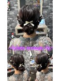 ＃ヘアセット＃結婚式＃ヘアメイク＃二次会＃ライブ＃推し活