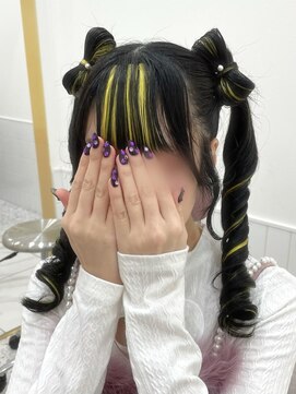 リルミー(Lilme) 【ヘアメ】リボンコロネツインテ♪_ユウ(大須/栄)