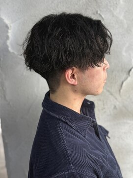 ニアウ 高崎店(Niau) MEN’S/リバースセンターパート/ニュアンスパーマ/群馬高崎