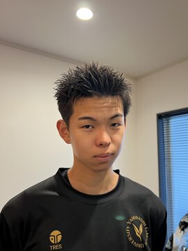 理髪　縁【4月4日OPEN(予定)】 刈り上げスパイキーショート