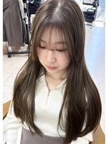 ラフテル(RAFTEL)&nbsp;【RAFTEL 鴨井】ブリーチなし柔らかオリーブベージュ