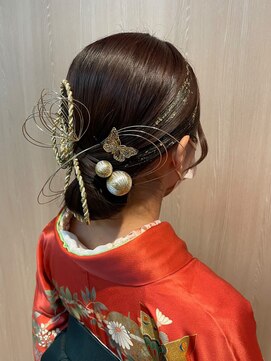 プランタンアヴェダ(printemps AVEDA) ピタッとまとめ髪アレンジ