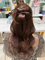 セットサロン マオ(MAO)&nbsp;ハーフアップカチモリ