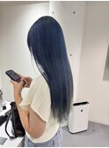 ペールブルー／ネイビーブルー／ケアブリーチ