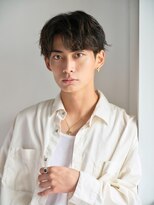 クオル キャスト 熊本(QOL×cast)&nbsp;微分けニュアンスパーマセンターパートショート