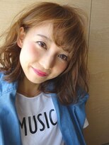 アドラーブル 万代店 (adorable)&nbsp;【adorable】透明感☆ベージュカラー西海岸風モテミディアム