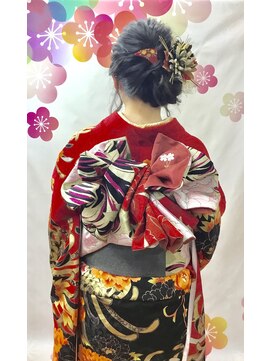 サロンド クラフト(salon de craft) 【成人式】振袖お着付け＆ヘアセット