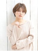 【奈良/富雄nao*c】丸みシルエットの柔らかフワッとボブヘア