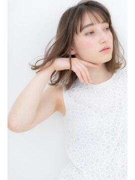 カバーヘア イヴ 戸頭店(COVER HAIR EVE) 大人かわいいくせ毛風カール小顔外ハネボブZ戸頭20代30代40代