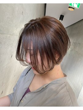 カプア 仙台駅前店(Kapua) 10代20代30代◎大人可愛いハンサムショート×透明感カラー