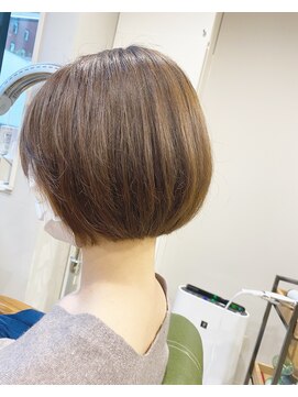 ヘアサロン ナノ(hair salon nano) ショート/切りっぱなしボブ/ぱっつんボブ/20代/30代/40代