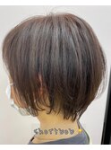 柔らかショートボブ