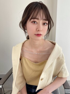 ノク(nok) フェイスレイヤー_マロンベージュニュアンスカラー透明感