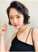 Siena うぶ毛バング×ダークモカカラー　渋谷
