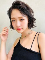 Siena うぶ毛バング×ダークモカカラー　渋谷