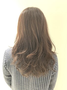 ヘアメイク クリア 本店(hair+make CLEAR) 艶髪ロングレイヤー×エアウェーブ 30代40代50代
