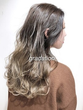 セシルヘアー(CECIL hair) 下北沢/グラデーションカラー×くびれヘア×ケアブリーチ