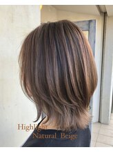 エイミーバイアフロート(amie  by afloat)&nbsp;こなれ感◎ウルフ×ハイライト