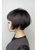 エッジーショートボブ