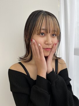 イオエ 岡本(ioe) 髪質改善/チェリーブラウン/モード/ダークアッシュ/イメチェン