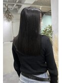 ◆◇ぱっつんロング　アッシュグレー◇◆