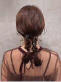 カジュアルヘアアレンジ/ヘアセット/ツインアレンジ