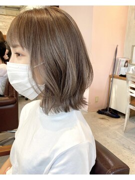 キティン 吉祥寺(kitin) 《kitin吉祥寺》 透明感グレージュ くびれヘア