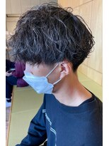 ニアウ 太田店(Niau)&nbsp;ツイストスパイラルパーママッシュメンズパーマ波巻きパーマ