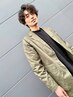 《乾燥しがちなパーマヘアに》カット+パーマ+トリートメント ￥17600→￥11000