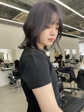 エゴル ナゴヤサカエ(ENGOL NAGOYA SAKAE) ラベンダーカラー/ラベンダーグレージュ/ハイトーンカラー