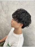 今季大人気波巻きスパイラルパーマ