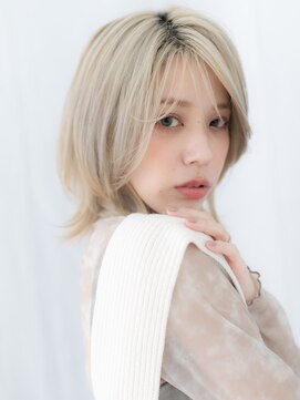 ドクターズサロン LAB 小山店 アディクシーカラーくびれレイヤーショートa小山10代20代30代