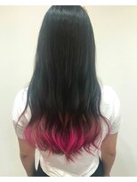 リンク(LinQ) ピンク裾カラー
