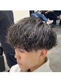 波巻きパーマ/マッシュ/ツーブロック/刈り上げ