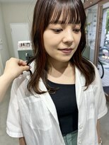 キートス 高知店(kiitos)&nbsp;イヤリングカラー/インナーオレンジ/ショコラグレージュ