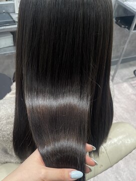 フォンド 津田沼(fond.) 切りっぱなしボブ/エアリーロング/美髪/ピンクブラウン/津田沼