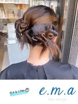 エマヘアデザイン(e.m.a Hair design) カチモリヘアー