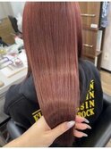夏デザインカラーレイヤーカットオリーブベージュウェットヘア